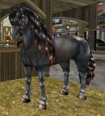 Blue Roan/Gray Friesian Sport Horse | SSO Wishlist