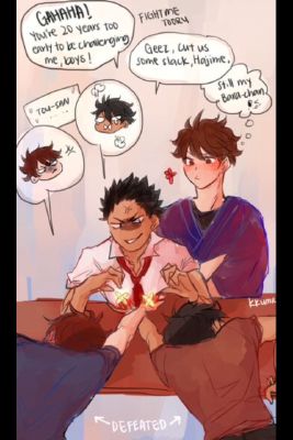 Chapter three: Arm Wrestling With Karusono; Part 1 | Haikyuu! Dog Tamer