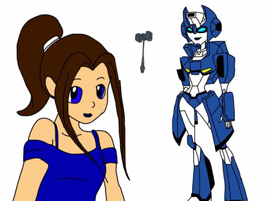 transformers animated girl