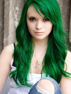 Green | What Color Should You Dye Your Hair? - Quiz