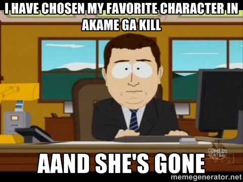 Which Akame ga kill character are you like? - Quiz