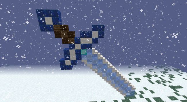 Ice Sword My Minecraft Builds