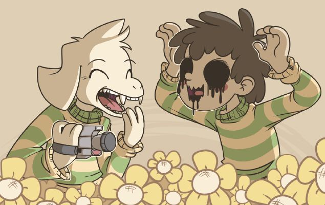 Buttercups Destruction Chara Undertale