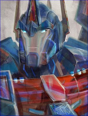 Blind Reader X Ultra Magnus Transformers Prime Bayverse One Shots Open