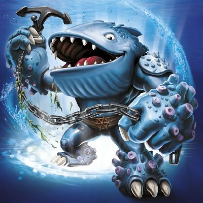 skylander shark character