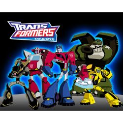transformers animated cast