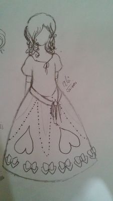 Dress Design Drawings Not So Drawing Drawings