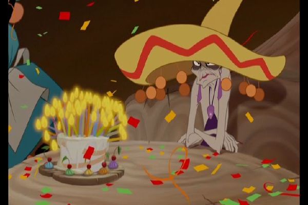 The Birthday Song From The Emperor S New Groove Lyrics To Songs I Like