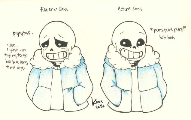 Fanon Vs Canon Taking Determination Too Far A Undertale Rant Book