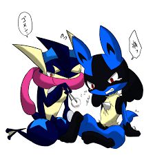 Target Practice Greninja X Reader X Lucario | Super Smash Bros. X ...