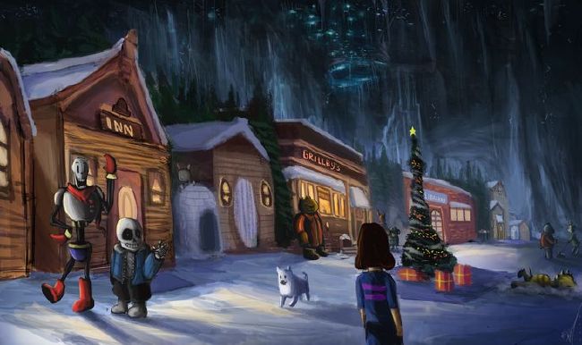 Chapter Seven Snowdin Town And The Skelebros House Steventale Steven Universe X Oc X Undertale