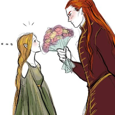 Thranduil being nice? And joining a meeting. | In love with a half ...