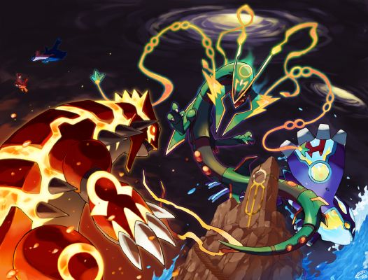 Kyogre,Groudon or Rayquaza? - Quiz