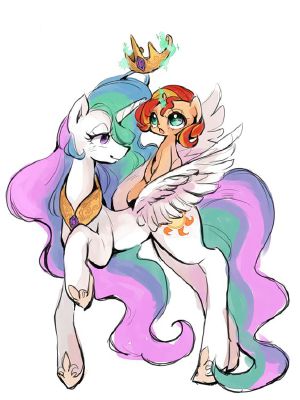 Is Sunset Celestia S Daughter My Little Theory