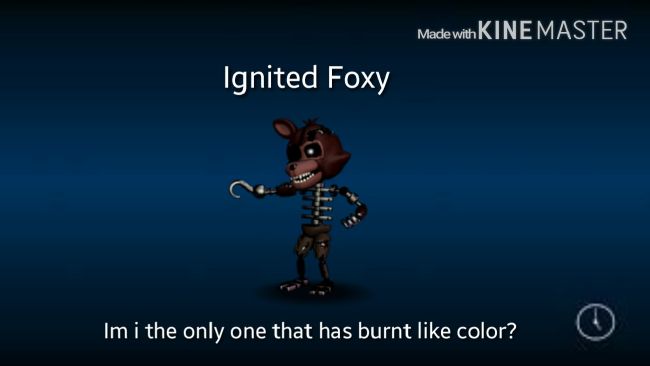 ignited foxy plush