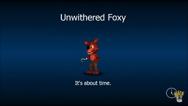 fnaf world foxy