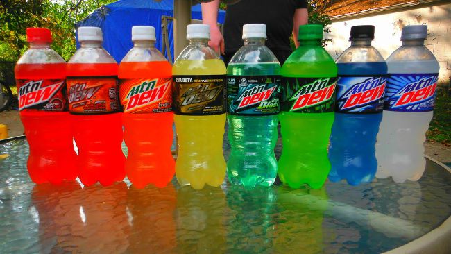 all us mtn dew flavors all us mtn dew flavors
