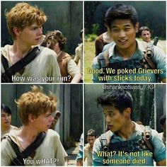 58 Poking Grievers With Sticks Newt Minho Maze Runner Imagine Imagines Preferences Maze Runner Book 2