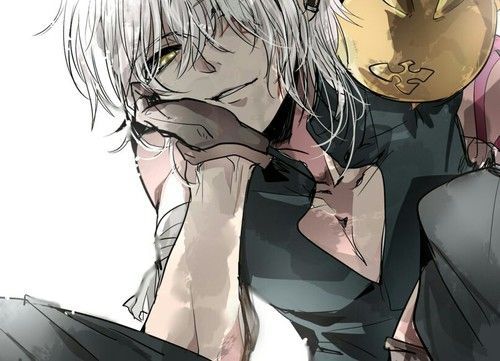 Anime Guys With White Hair And Yellow Eyes - Anime Wallpaper HD