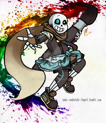 Chapter 1 | Painting Love For Two | Ink!Sans X Reader [Temporary Hiatus]