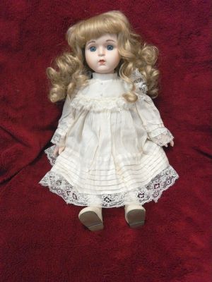 broken porcelain doll