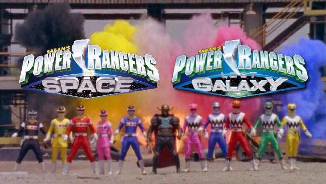 power rangers in space five of a kind