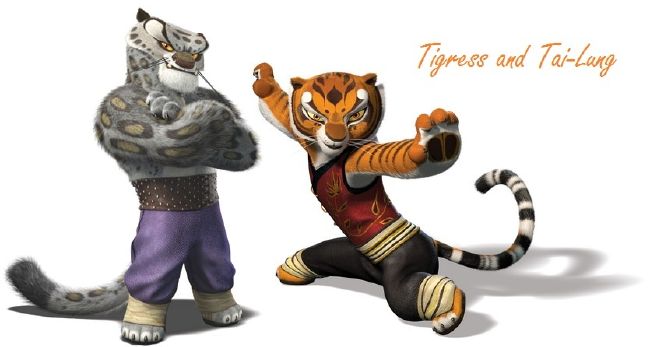 Tai Lung And Tigress
