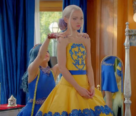 mal cotillion dress