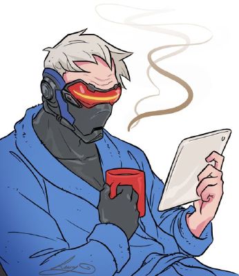 Brand new day! | I hate life!(soldier 76 x reader)