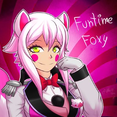 Pink and White Roses (Human! Funtime Foxy X Reader)