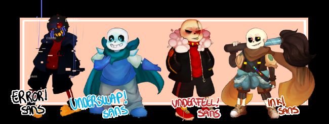 Which AU Sans are you? - Quiz