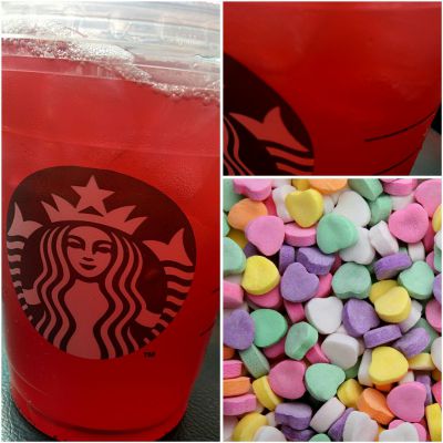 Love On The Rocks Refresher Starbucks Secret Menu Starbucks