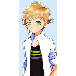 Adrien agreste x kitsune reader (on hold)