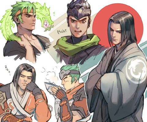 genji and hanzo pop