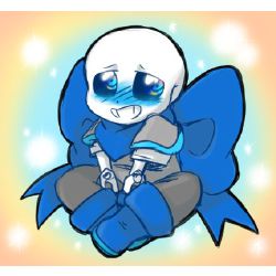 Itty Bitty (Underswap!Sans X Cute!Half!Bitty!Reader) [HIATUS]