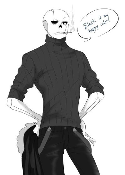 Gaster Sans x reader