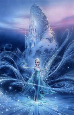 elsa and her castle