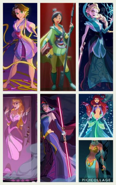 Do you LOVE these Disney princesses as Jedi? - Quiz