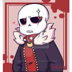 Underfell Sans x Chubby Reader Drabble