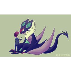 Pokemon: Noivern x Human Reader