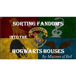 Sorting Fandoms into the Hogwarts Houses