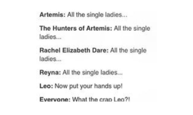 Artemis fanfiction and love percy Percy Jackson