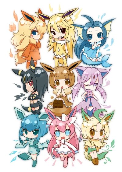 Lots Of Love Eeveelutions X Reader Pokémon Characters