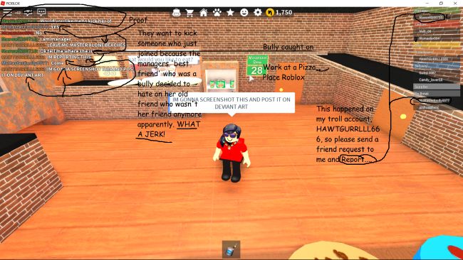 Roblox Bullying Screenshots