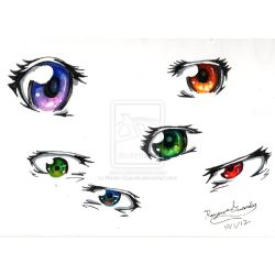 Which anime eye color belongs to you - Quiz