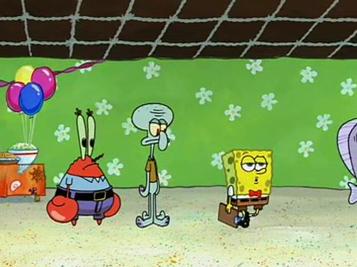 spongebob trash bash
