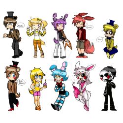 Fnaf Human Quizzes - 