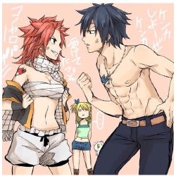 Featured image of post Genderbend Fairy Tail Characters Natsu dragneel from fairy tail