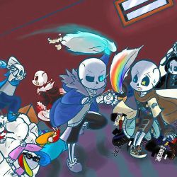 Undertale Sans AU Sleepover Madness! Part 4! - Quiz