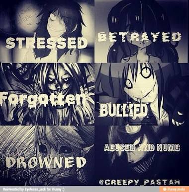 Quiz you which are creepypasta Are you